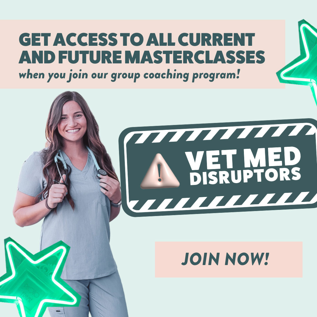 Vet Med Disruptors - Get access to all current and future masterclasses!