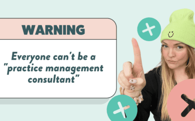 Don’t Be a “Veterinary Practice Management Consultant.” Do this instead: